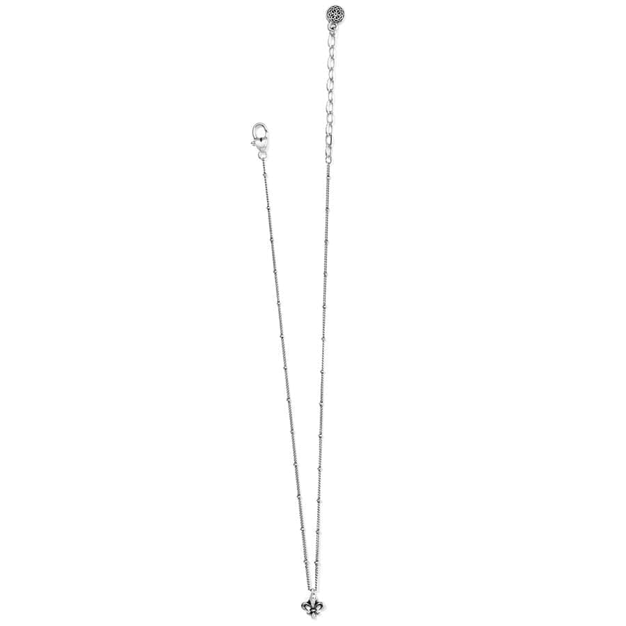 Fleur De Lis Mini Pendant Necklace