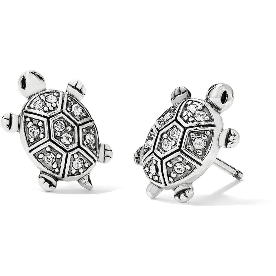 Fortune Turtles Mini Post Earrings silver 1