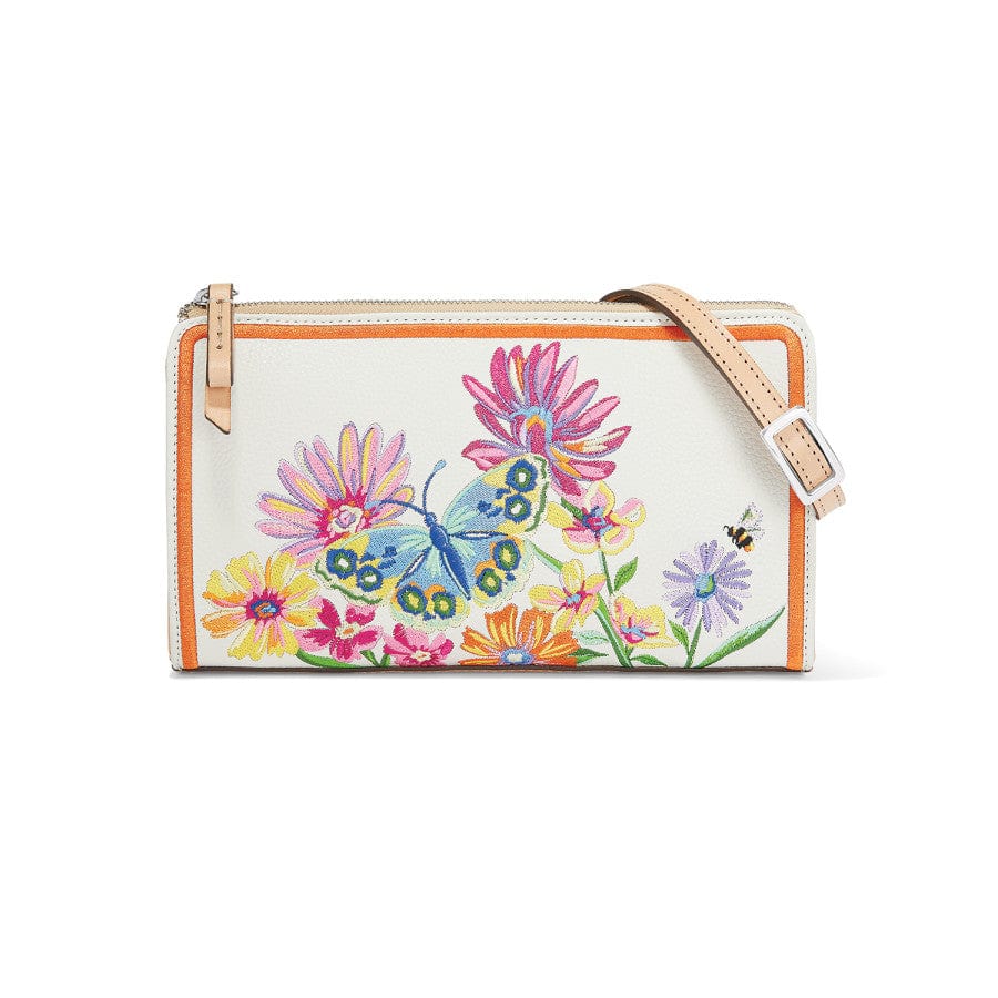 French Garden Embroidered Pouch multi 1