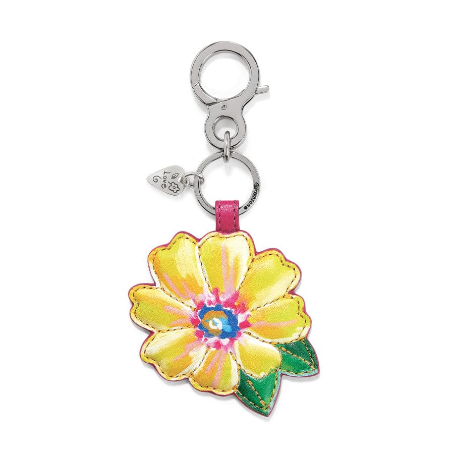 French Garden Flower Handbag Fob multi 1