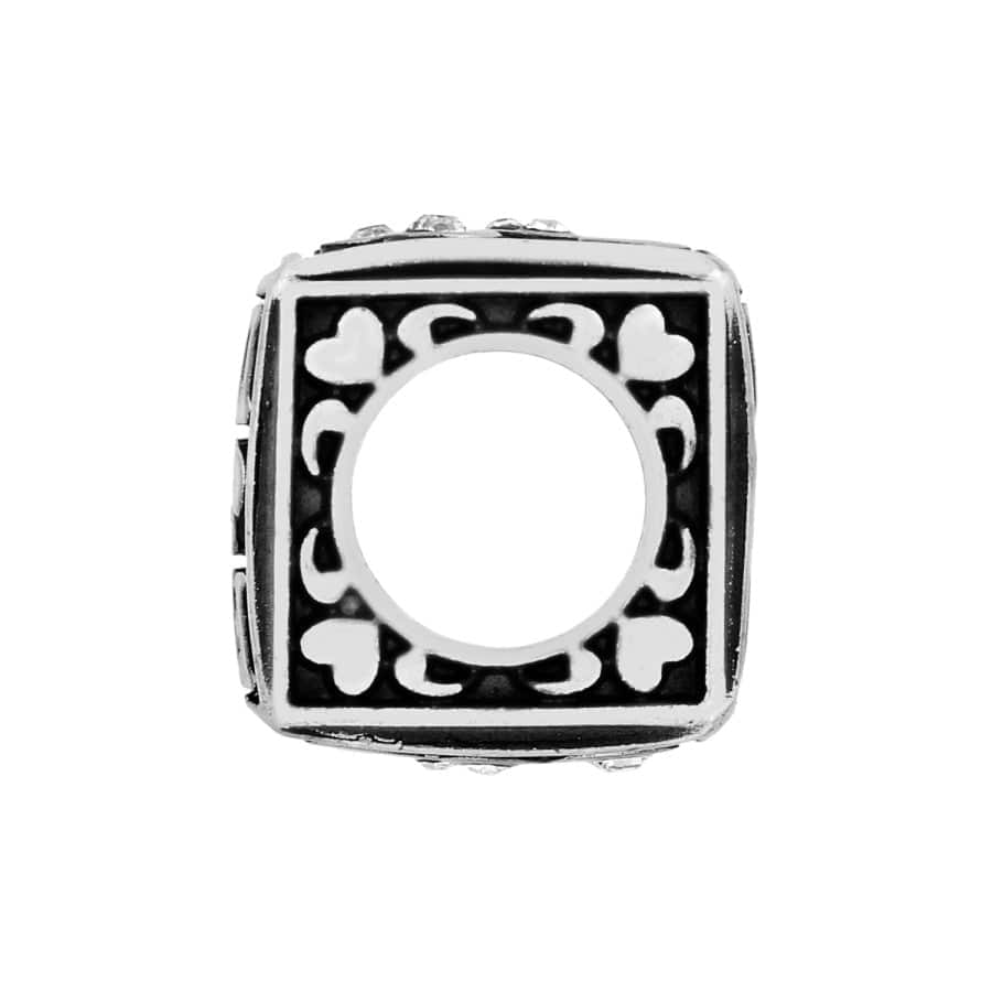 Friends Forever Cube Bead silver 2