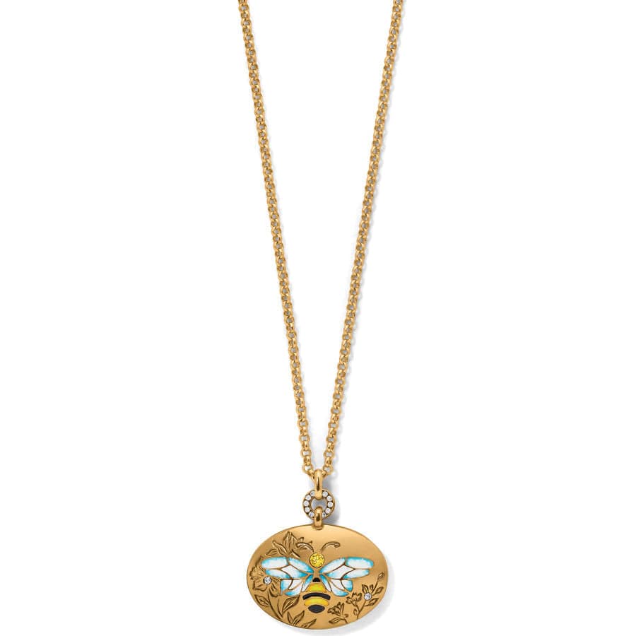 Garden's Splendour Bee Necklace gold-multi 1