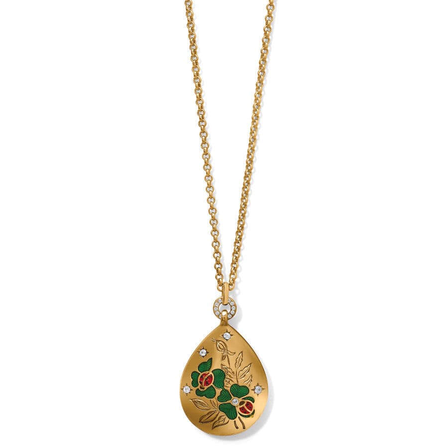 Garden's Splendour Ladybug Necklace gold-multi 1