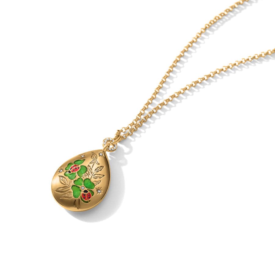 Garden's Splendour Ladybug Necklace