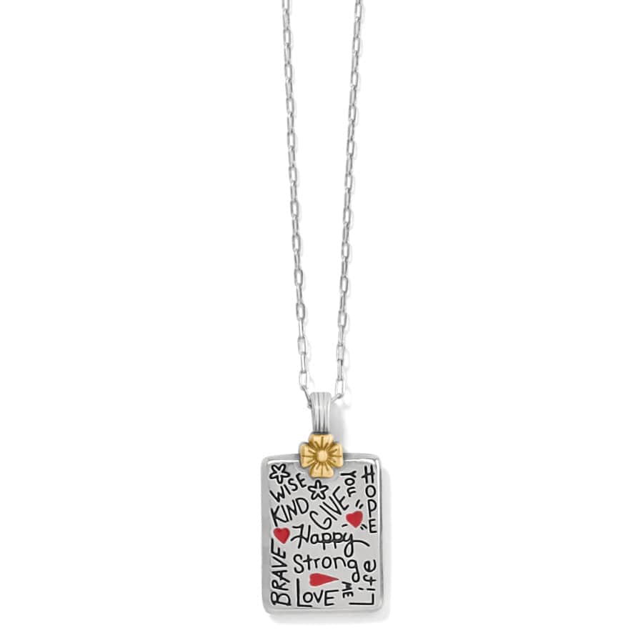 Give Love Flower Necklace
