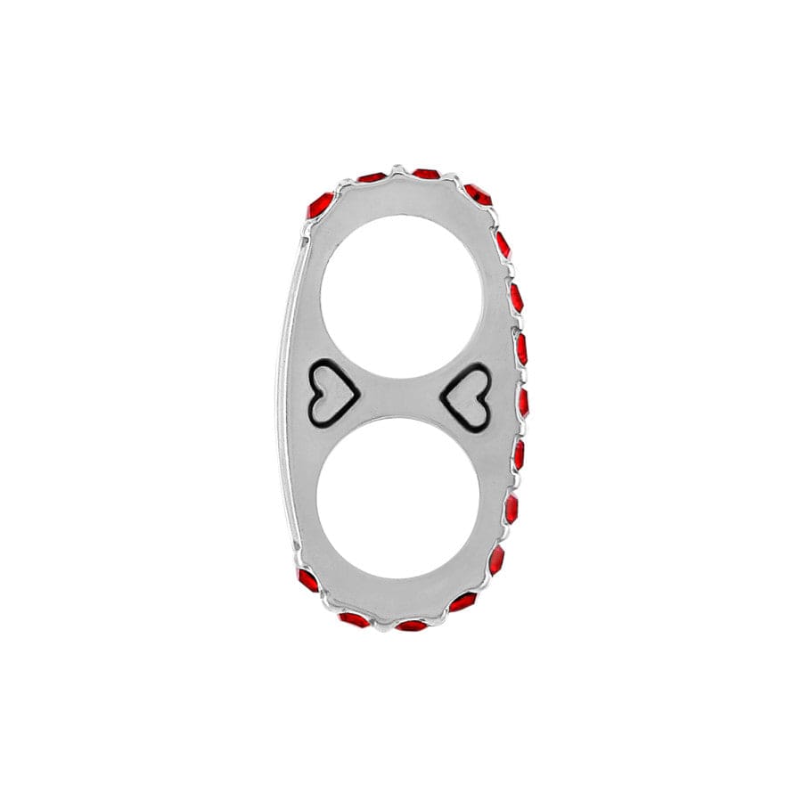 Glitter Double Spacer red 3