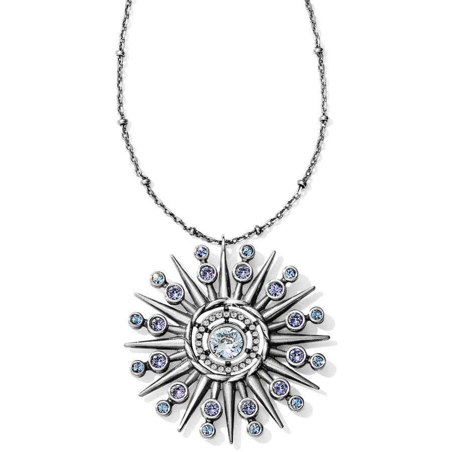 Halo Ice Necklace Gift Set silver-tanzanite 3