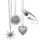 Halo Starlit Open Hinged Bangle