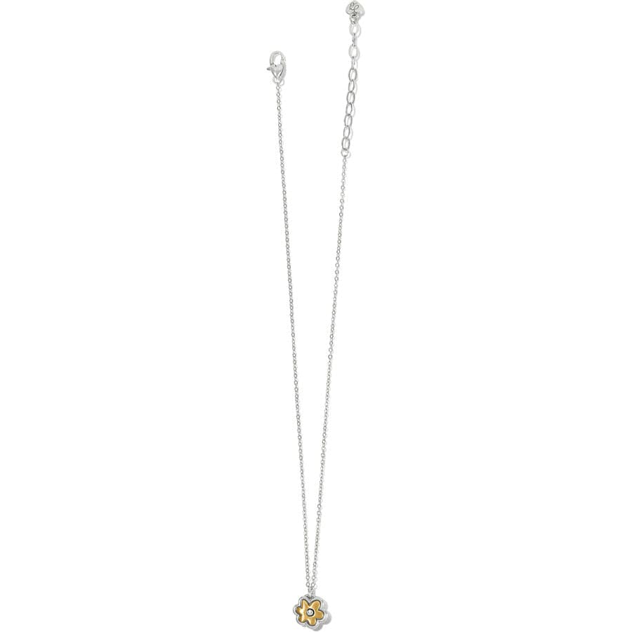 Harmony Flower Petite Necklace silver-gold 3
