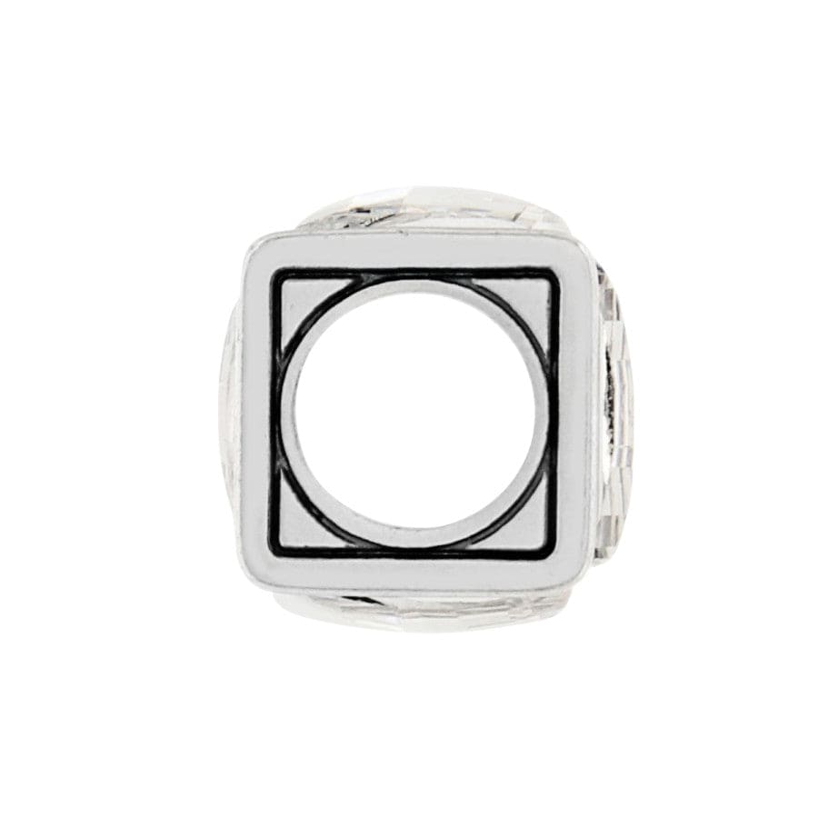 Ice Cube Bead silver 24