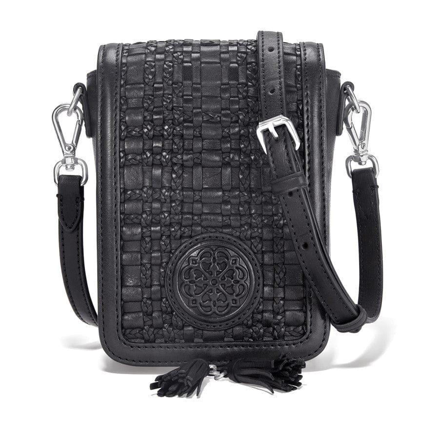 FLAP CROSSBODY BAG - Black