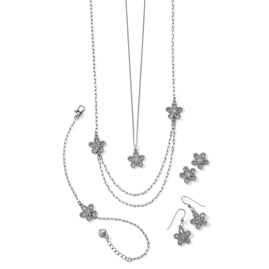 Illumina Daisy Multi Chain Necklace silver 3