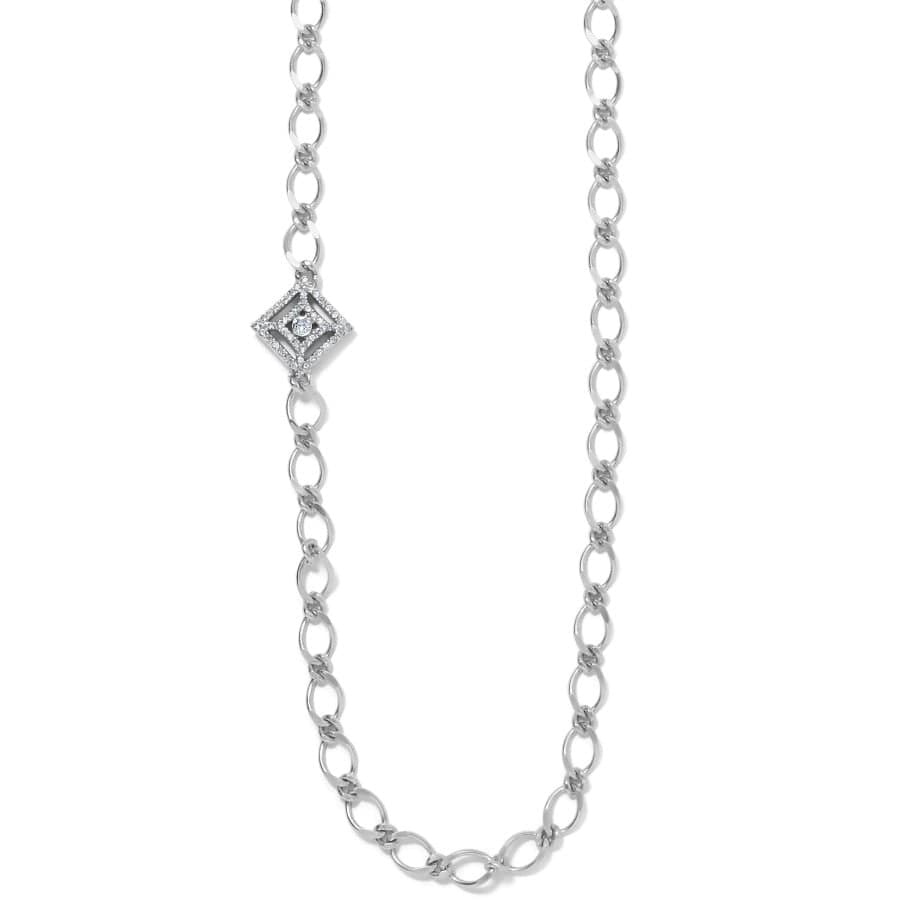 Illumina Diamond Collar Necklace silver 1