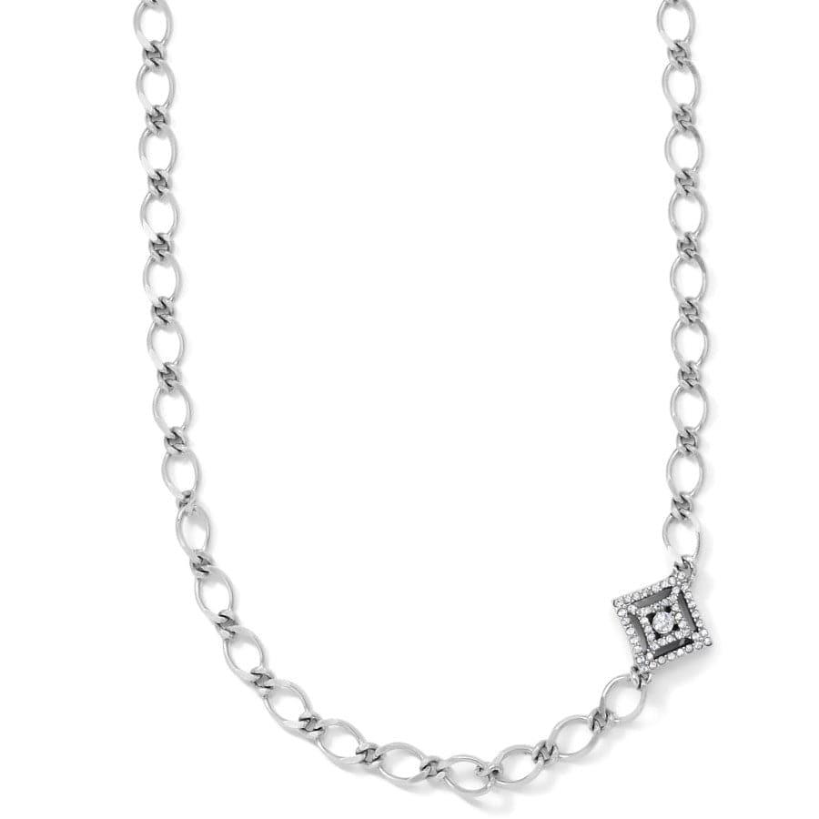 Illumina Diamond Collar Necklace silver 2