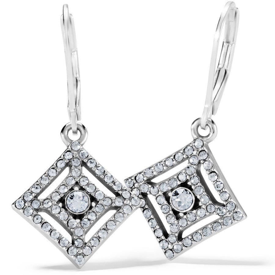 Illumina Diamond Leverback Earrings silver 1