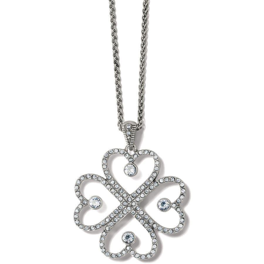 Illumina Mirrored Hearts Necklace silver 1