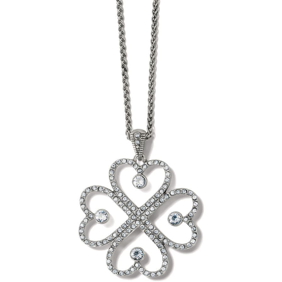 Illumina Mirrored Hearts Necklace silver 1