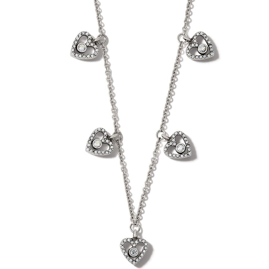 Illumina Petite Heart Collar Necklace silver 1