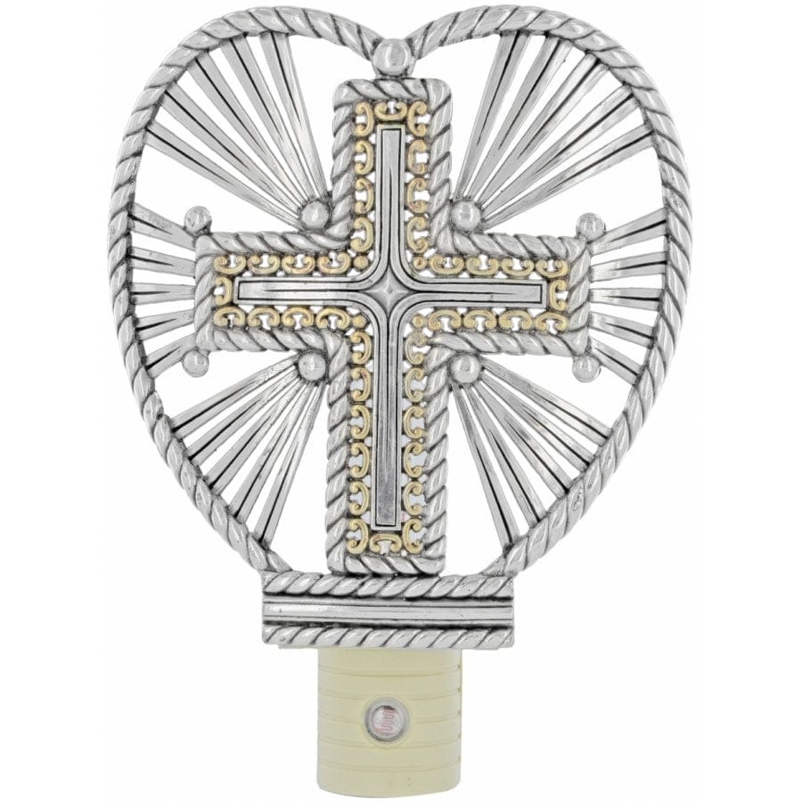 Illumination Cross Night Light silver 1