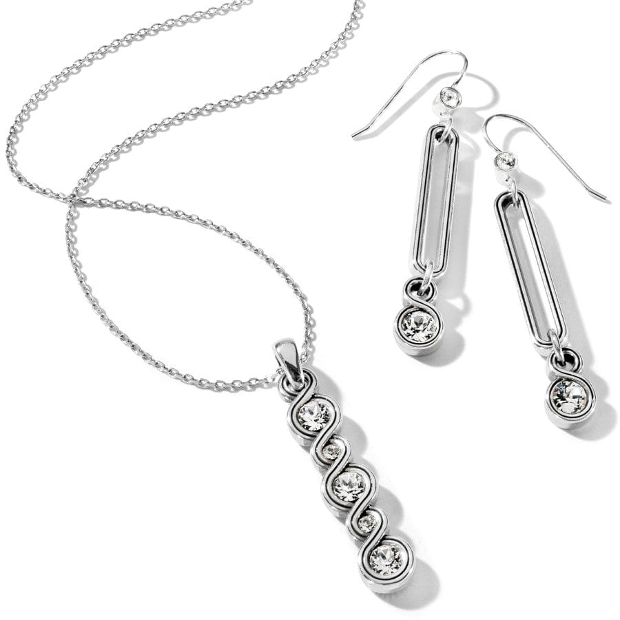 Infinity Sparkle Bar Gift Set silver 1