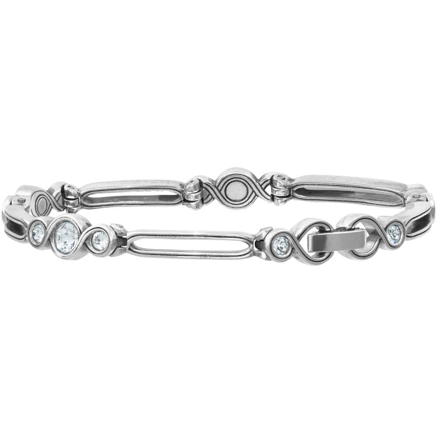 Infinity Sparkle Bracelet silver 1