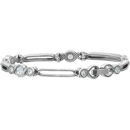 Brighton Infinity Sparkle Charm Bracelet