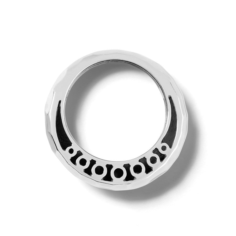 Inner Circle Double Ring silver 3