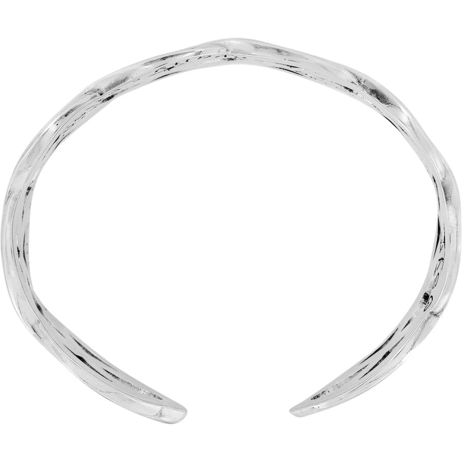 Interlok Braid Cuff Bracelet silver 5