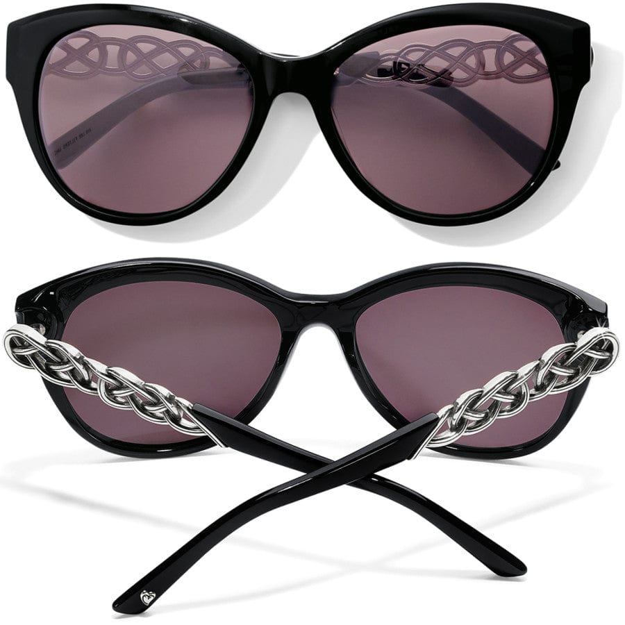 Interlok Braid Sunglasses silver-black 10