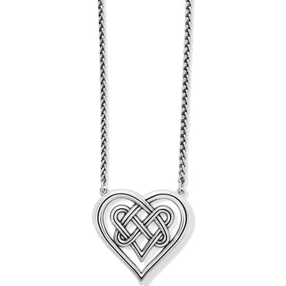Interlok Crossing Hearts Necklace