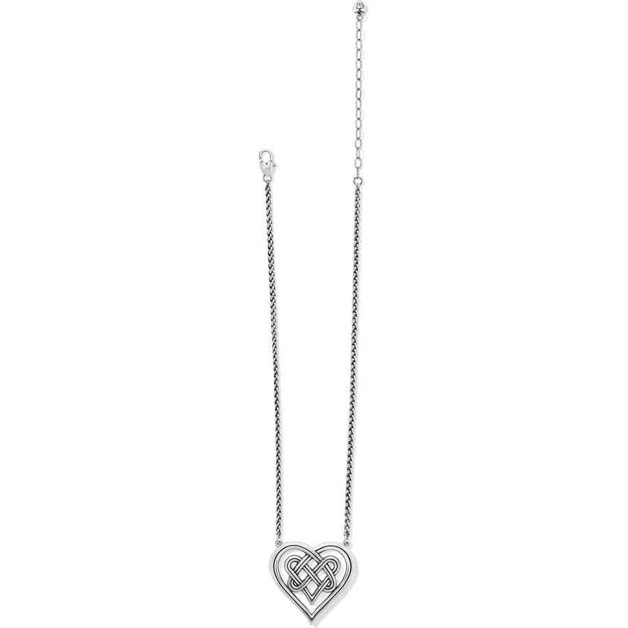 Interlok Crossing Hearts Necklace