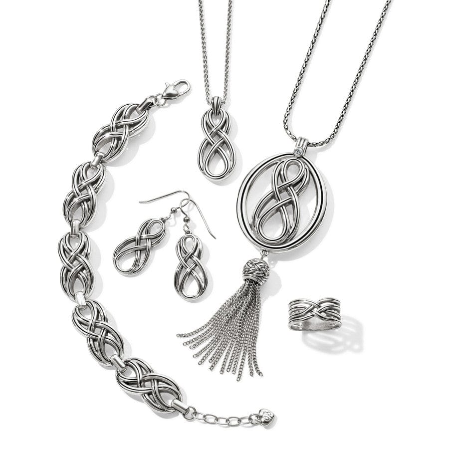 Interlok Embrace Convertible Necklace silver 3