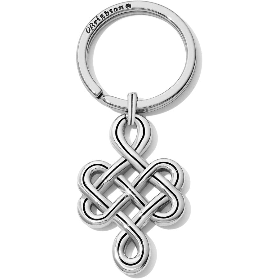 Interlok Endless Knot Key Fob silver 1