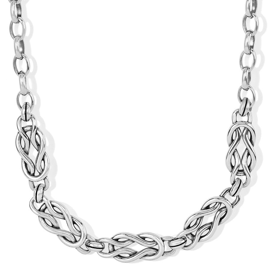 Interlok Harmony Link Necklace silver 1