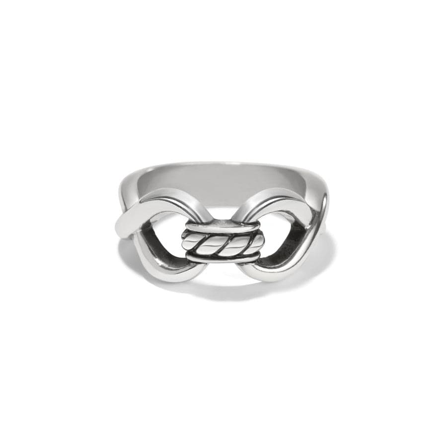Interlok Infinity Ring silver 1