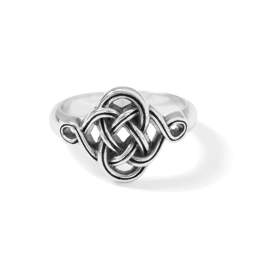 Interlok Knot Ring silver 1