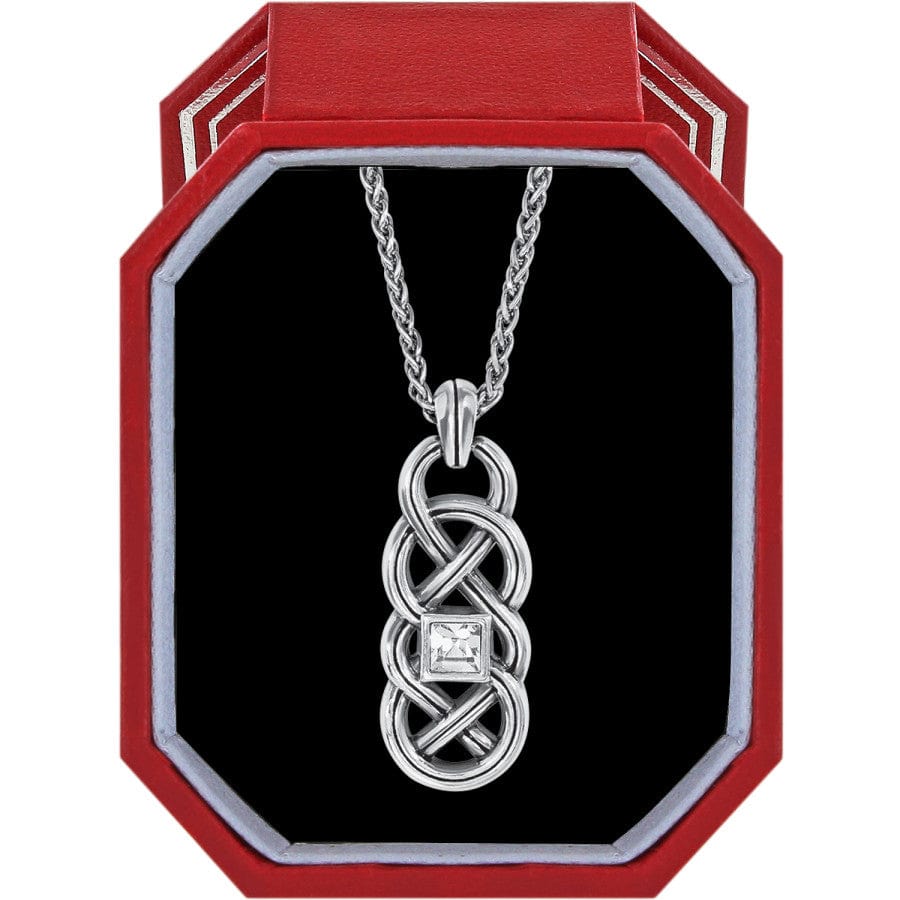 Interlok Lustre Necklace Gift Box silver 1
