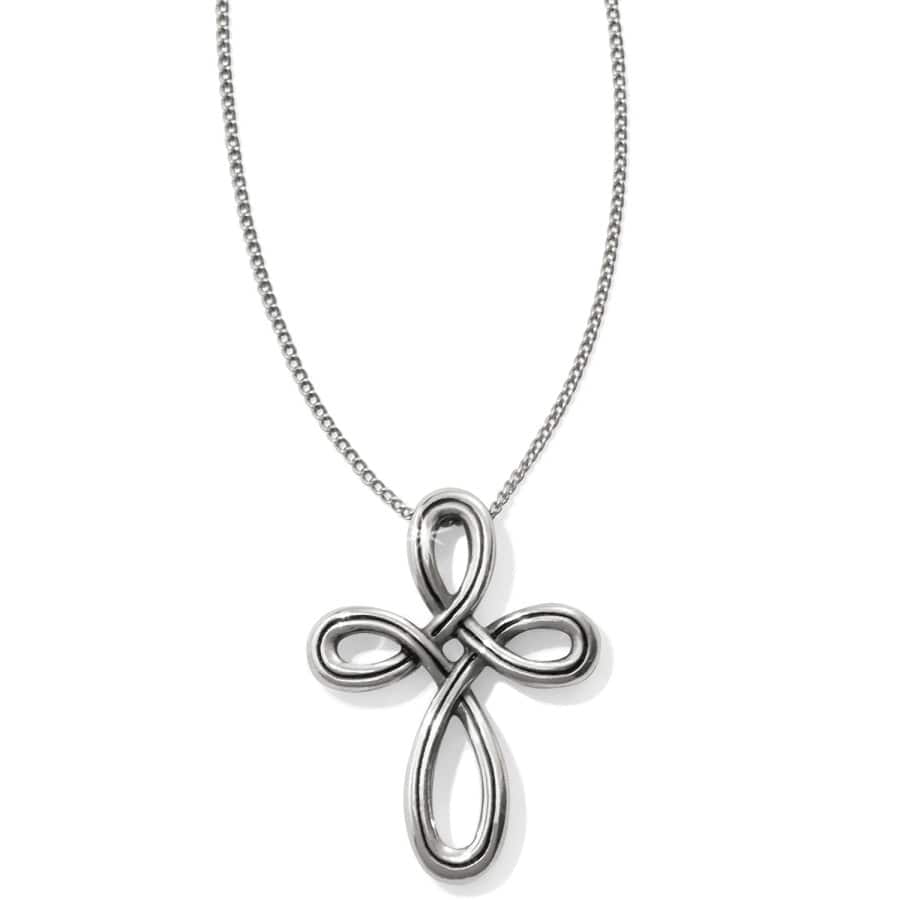 Interlok Petite Cross Necklace Gift Set silver 3