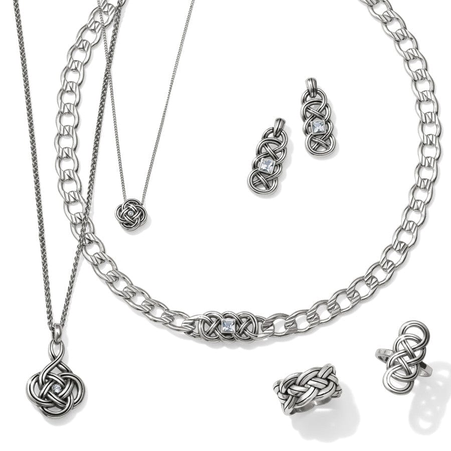 Interlok Petite Necklace silver 4