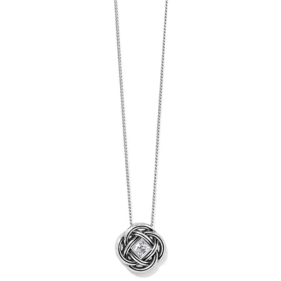 Interlok Shine Necklace silver 1