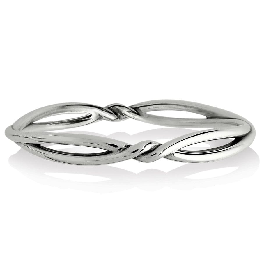 Interlok Twist Bangle silver 1