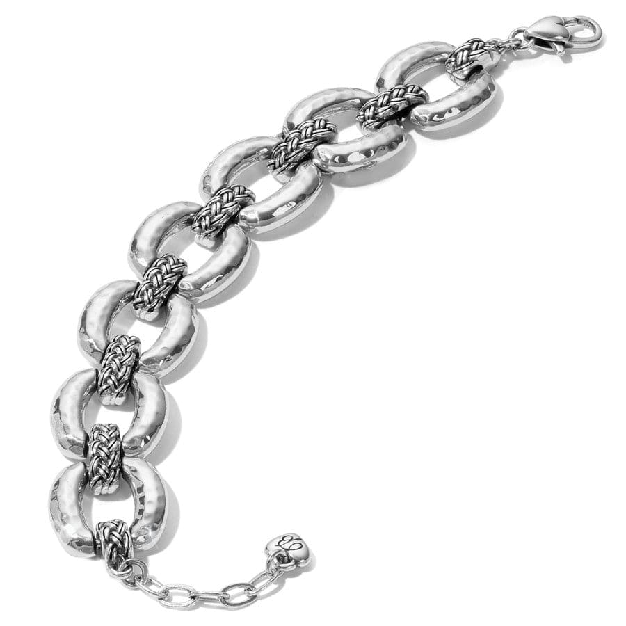 Interlok Woven Link Bracelet silver 1