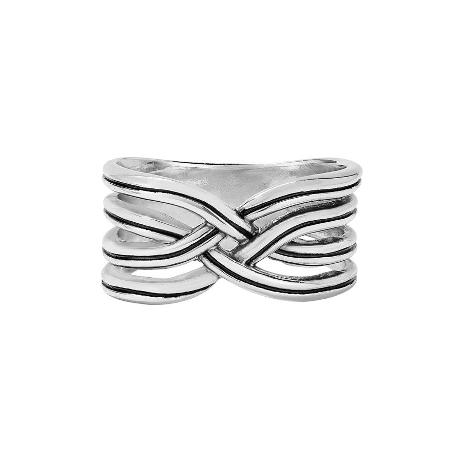Intertwine Ring silver 1