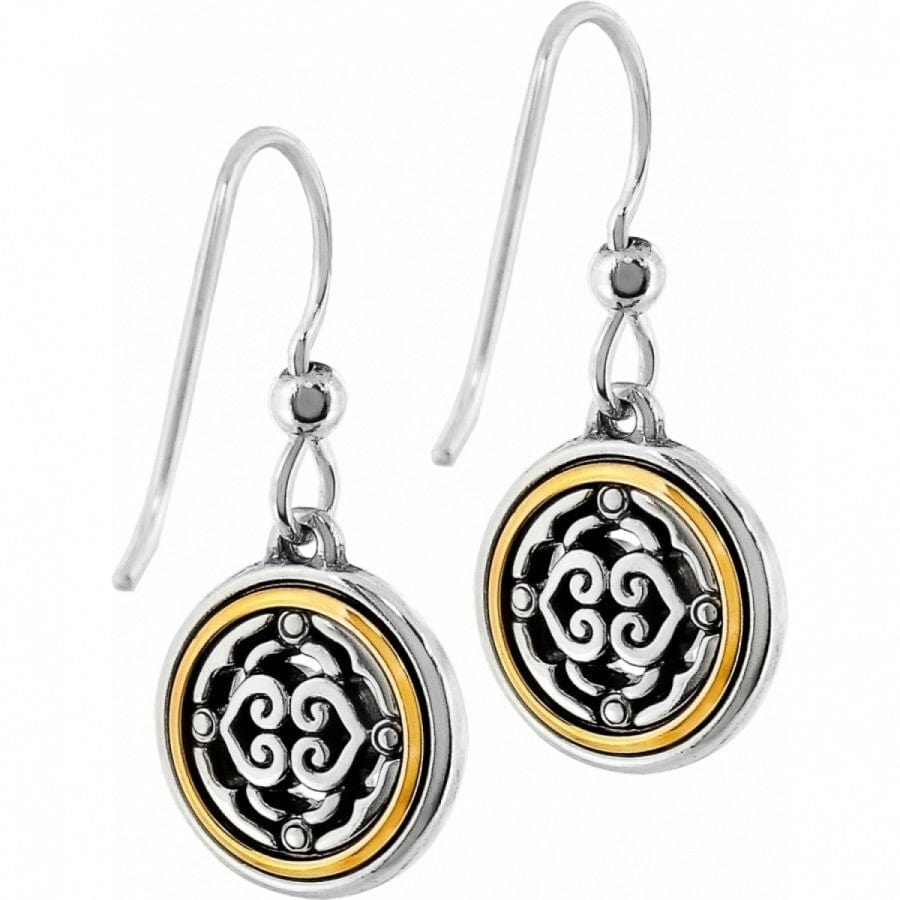 Intrigue French Wire Earrings silver-gold 2