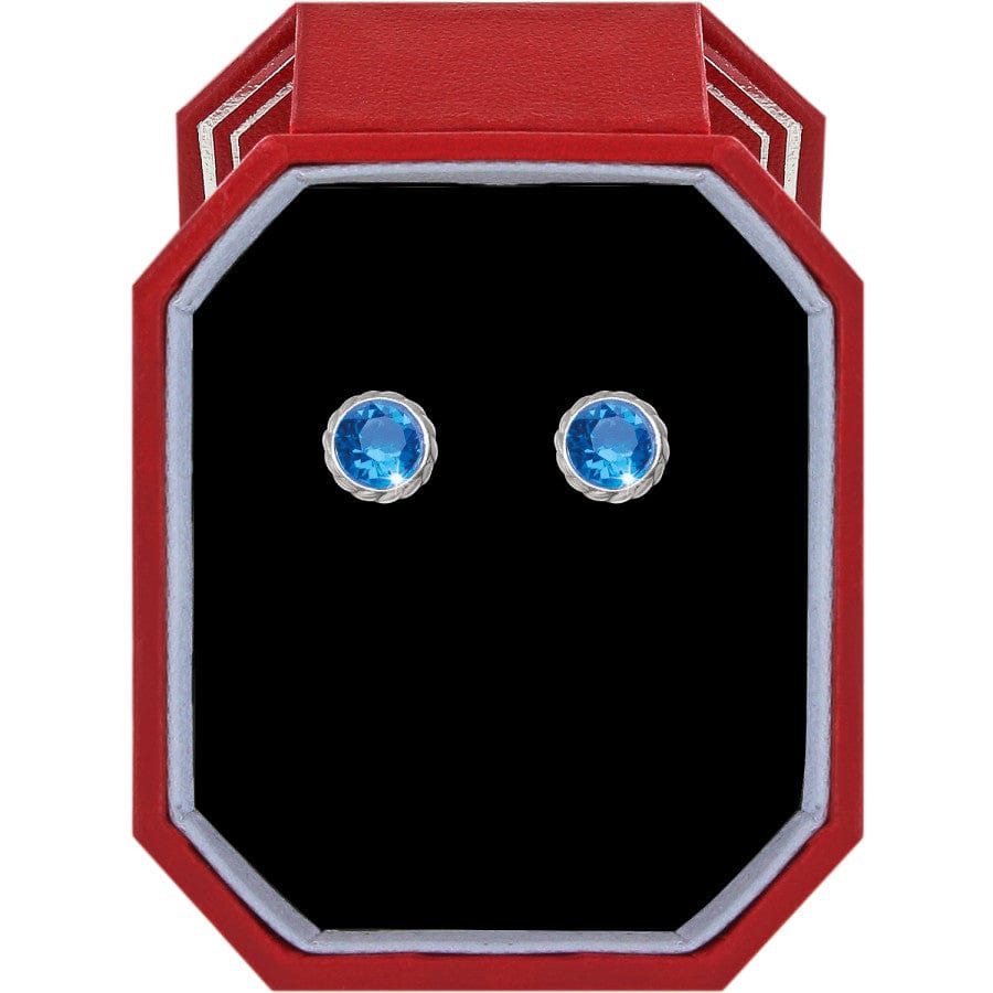 Iris Sapphire Earrings Gift Box