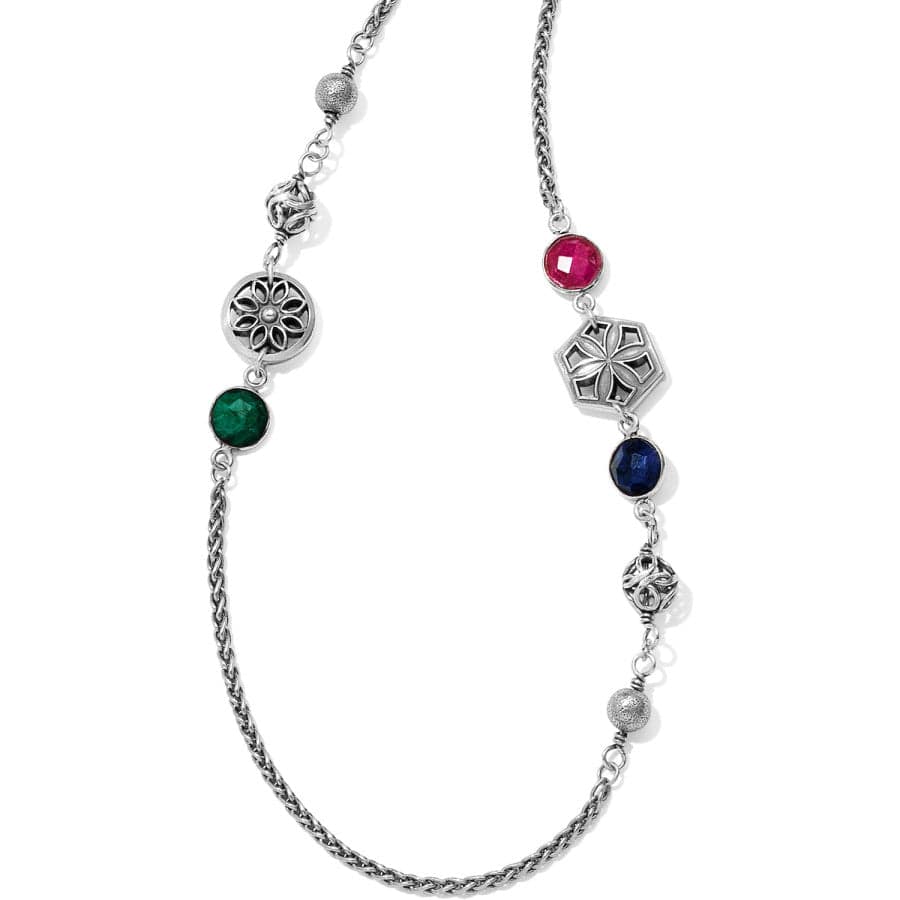Jaipur Long Necklace silver-multi 1