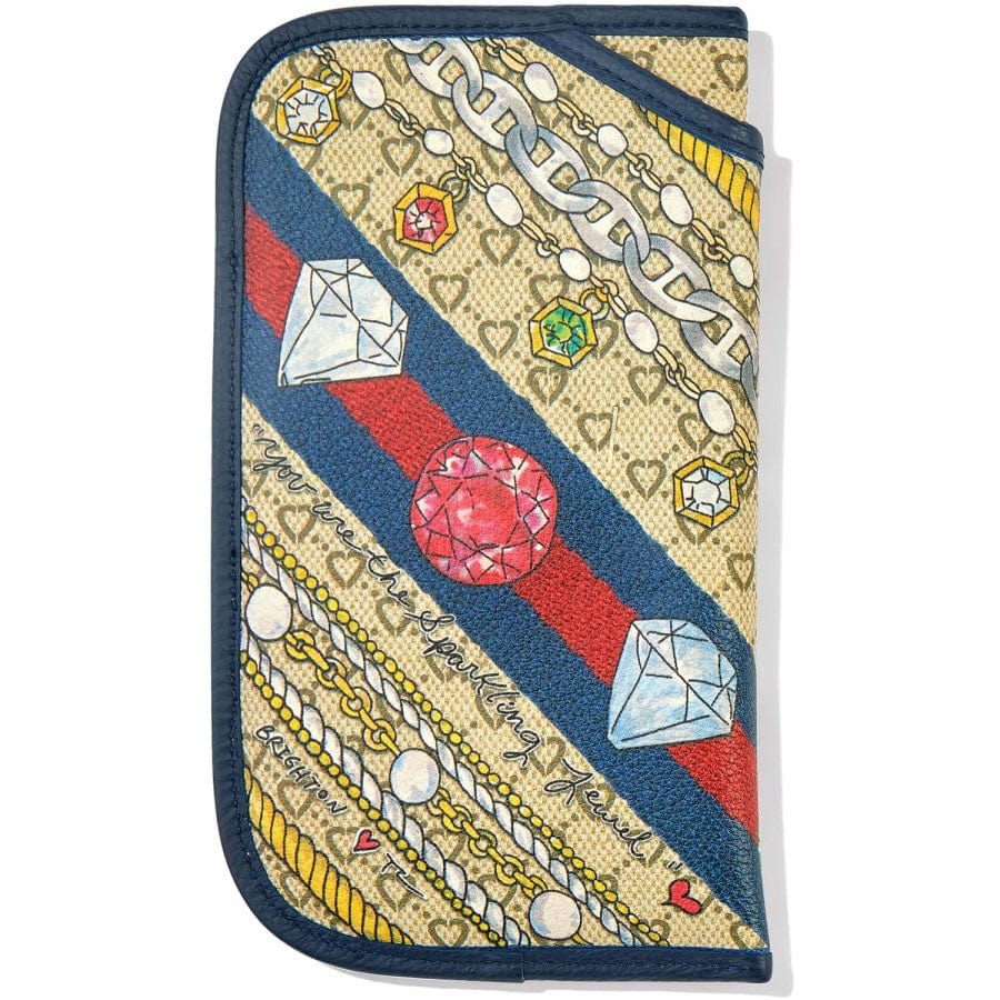 Jewel Double Eyeglass Case
