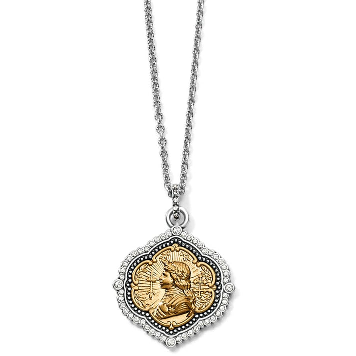 Gold joan of arc necklace Outlet