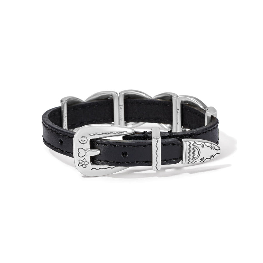 Kriss Kross Etched Bandit Bracelet black 17