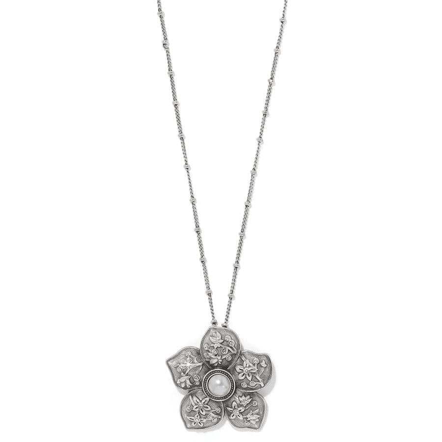 Kyoto In Bloom Pearl Short Necklace silver-pearl 1